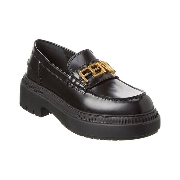 FENDI｜FLAT SHOES/LOAFERS (Fendigraphy leather loafers ( FENDIGRAPHY LEATHER LOAFERS for Women - Fendi | Biffi